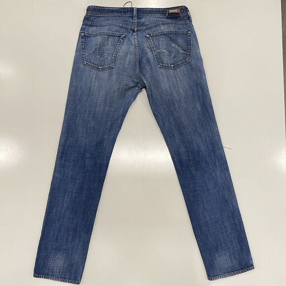 AG Adriano Goldschmied Men’s Regular Straight Jeans Early 2000’s USA Size 34x33 - Picture 11 of 11